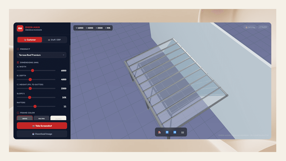 Rhein-Main 3D Configurator